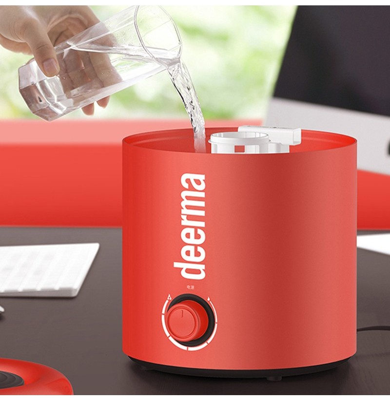 Цена Увлажнитель воздуха Xiaomi Deerma DEM-F300 Red Цена Увлажнитель воздуха Xiaomi Deerma DEM-F300 Red