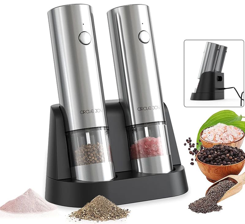 Картинка Набор электромельниц Xiaomi Circle Joy Grinder Stainless Steel Set (CJ-EG08) Картинка Набор электромельниц Xiaomi Circle Joy Grinder Stainless Steel Set (CJ-EG08)