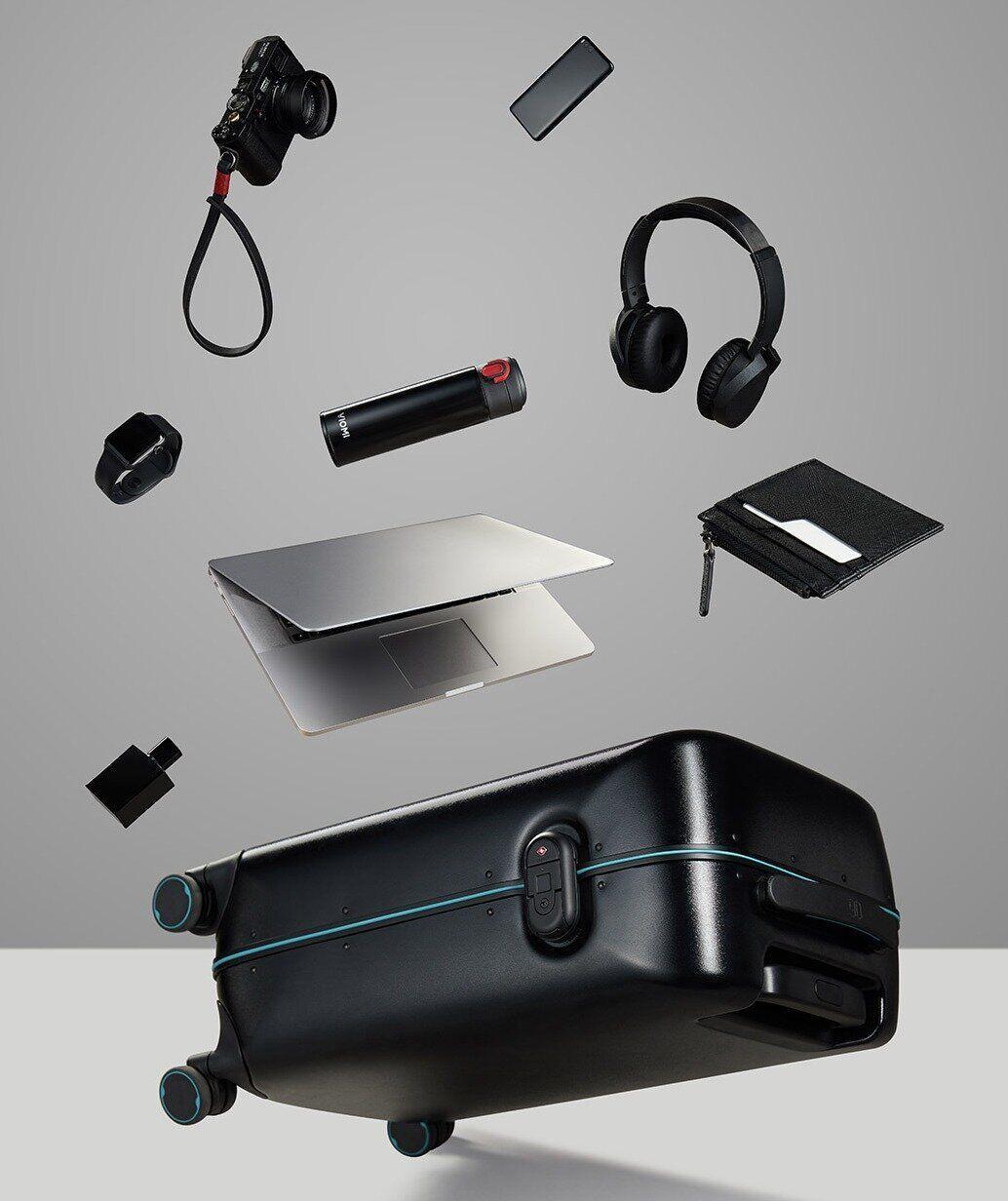 Цена Чемодан Xiaomi 90FUN Aluminum Smart Unlock Suitcase 24'' Black Цена Чемодан Xiaomi 90FUN Aluminum Smart Unlock Suitcase 24'' Black