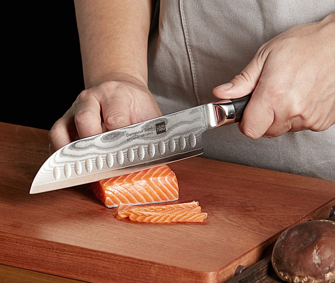 Набор ножей Xiaomi Huo Hou Damask Steel Knife Set 5 pcs. (HU0073) заказать Набор ножей Xiaomi Huo Hou Damask Steel Knife Set 5 pcs. (HU0073) заказать