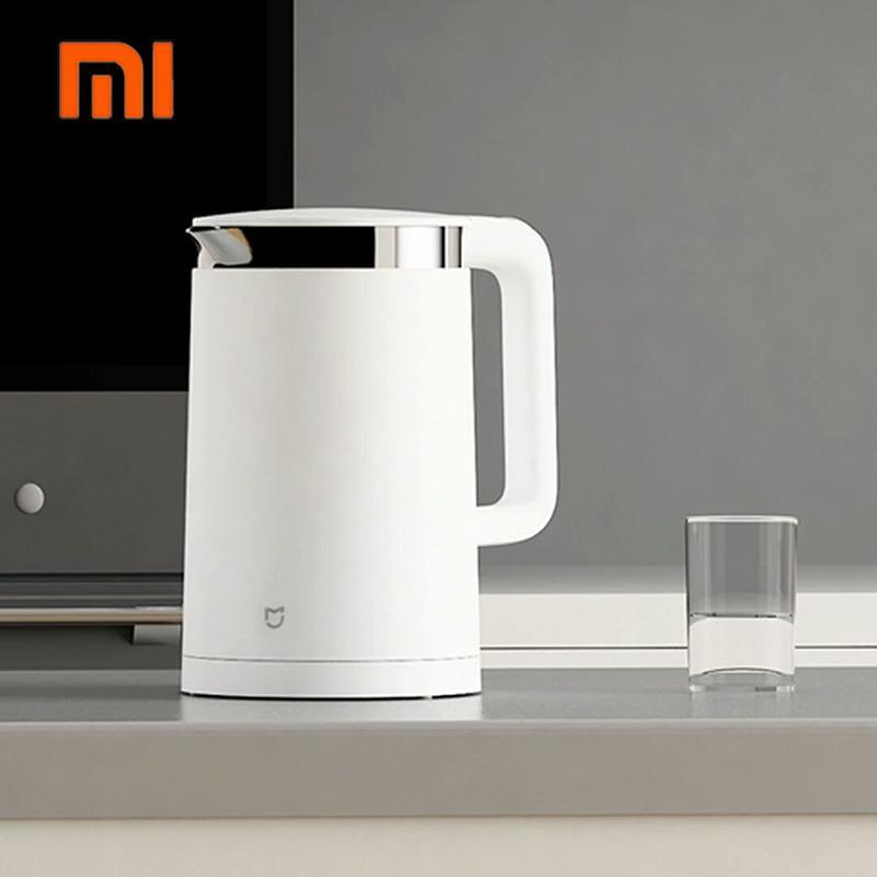Картинка Электрочайник Xiaomi MiJia Smart Temperature Control Kettle White Картинка Электрочайник Xiaomi MiJia Smart Temperature Control Kettle White