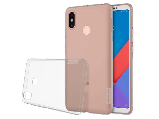 Фото Чехол Nillkin Nature case для Xiaomi Mi Max 3 (серый, гелевый) Фото Чехол Nillkin Nature case для Xiaomi Mi Max 3 (серый, гелевый)