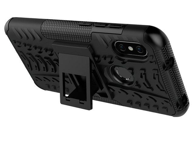 Картинка Чехол Yotrix Shockproof case для Xiaomi Redmi 6 pro (черный. пластиковый) Картинка Чехол Yotrix Shockproof case для Xiaomi Redmi 6 pro (черный. пластиковый)