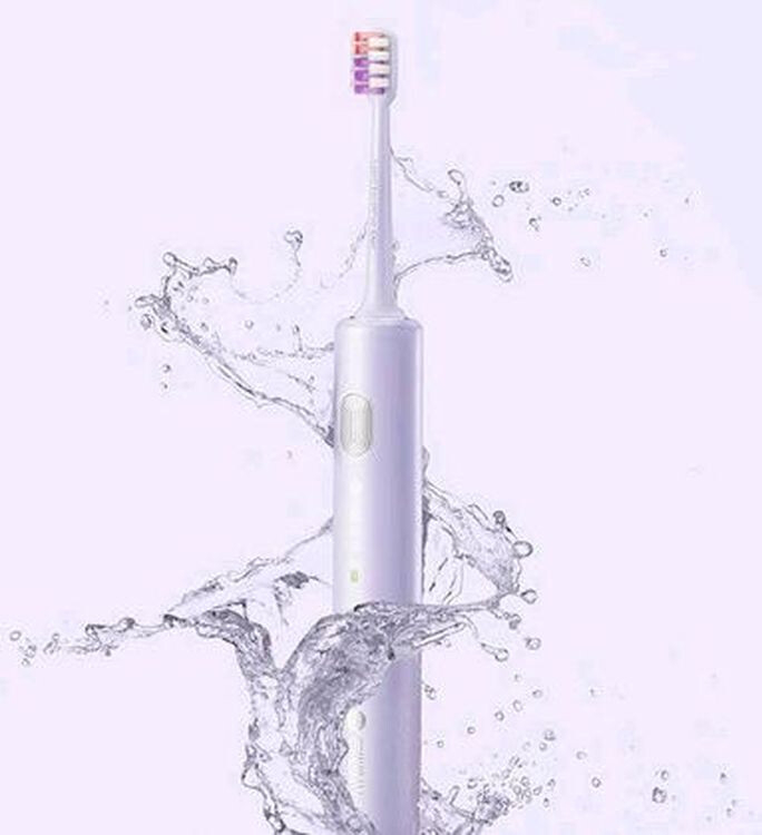 Картинка Умная зубная щетка Xiaomi Dr.Bei BY-V12 Purple Картинка Умная зубная щетка Xiaomi Dr.Bei BY-V12 Purple