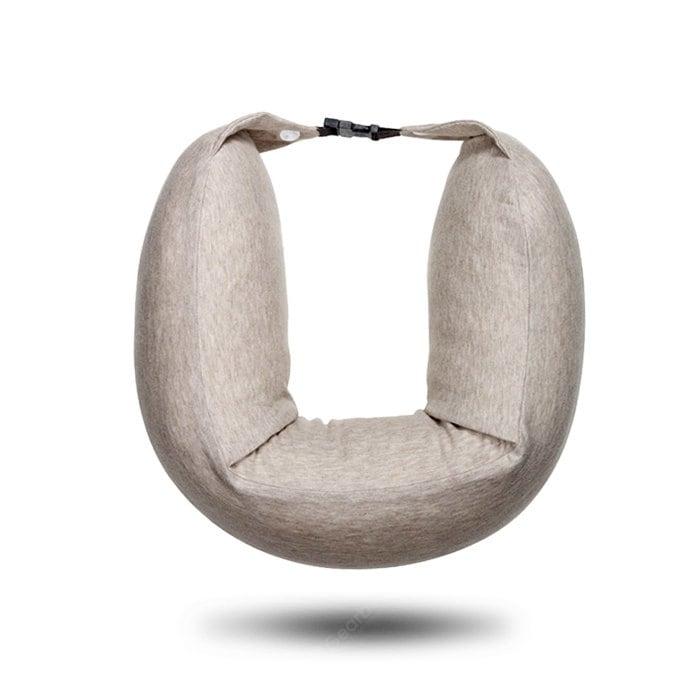 Фото Подушка для шеи Xiaomi 8H Travel U-Shaped Pillow Beige Фото Подушка для шеи Xiaomi 8H Travel U-Shaped Pillow Beige