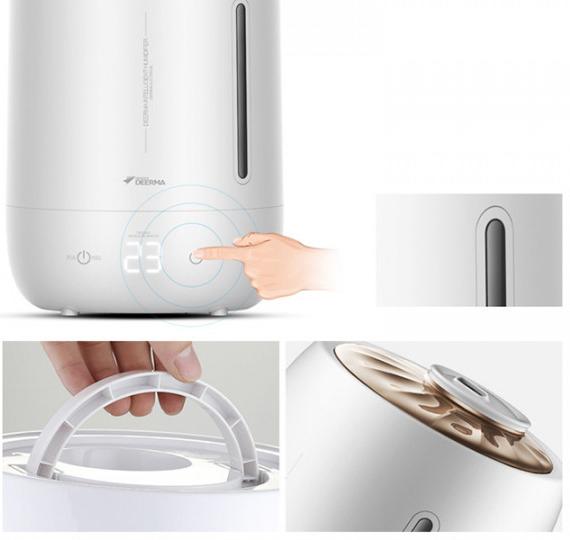 Картинка Увлажнитель воздуха Xiaomi Deerma DEM-F600 Картинка Увлажнитель воздуха Xiaomi Deerma DEM-F600