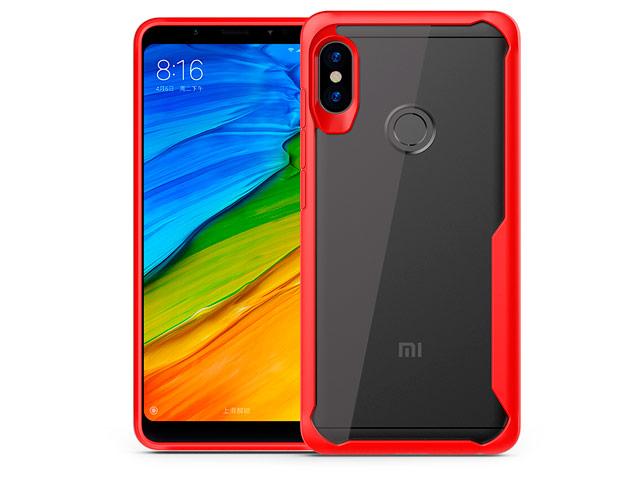 Фото Чехол Yotrix Shield для Xiaomi Redmi Note 5 pro (красный. гелевый) Фото Чехол Yotrix Shield для Xiaomi Redmi Note 5 pro (красный. гелевый)
