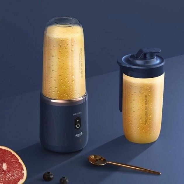 Фотография Блендер Xiaomi Deerma DEM-NU06 Blue Фотография Блендер Xiaomi Deerma DEM-NU06 Blue