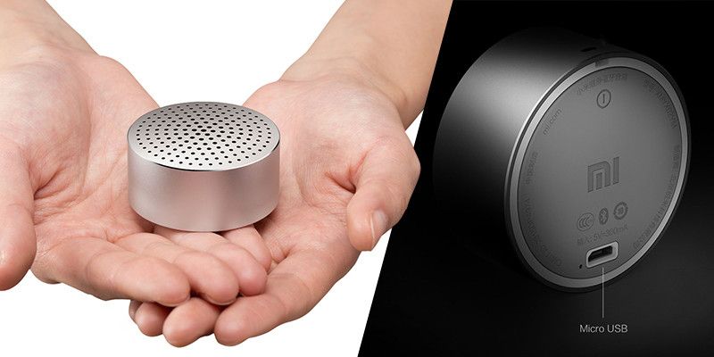 Картинка Колонка Xiaomi Little Audio Silver Картинка Колонка Xiaomi Little Audio Silver