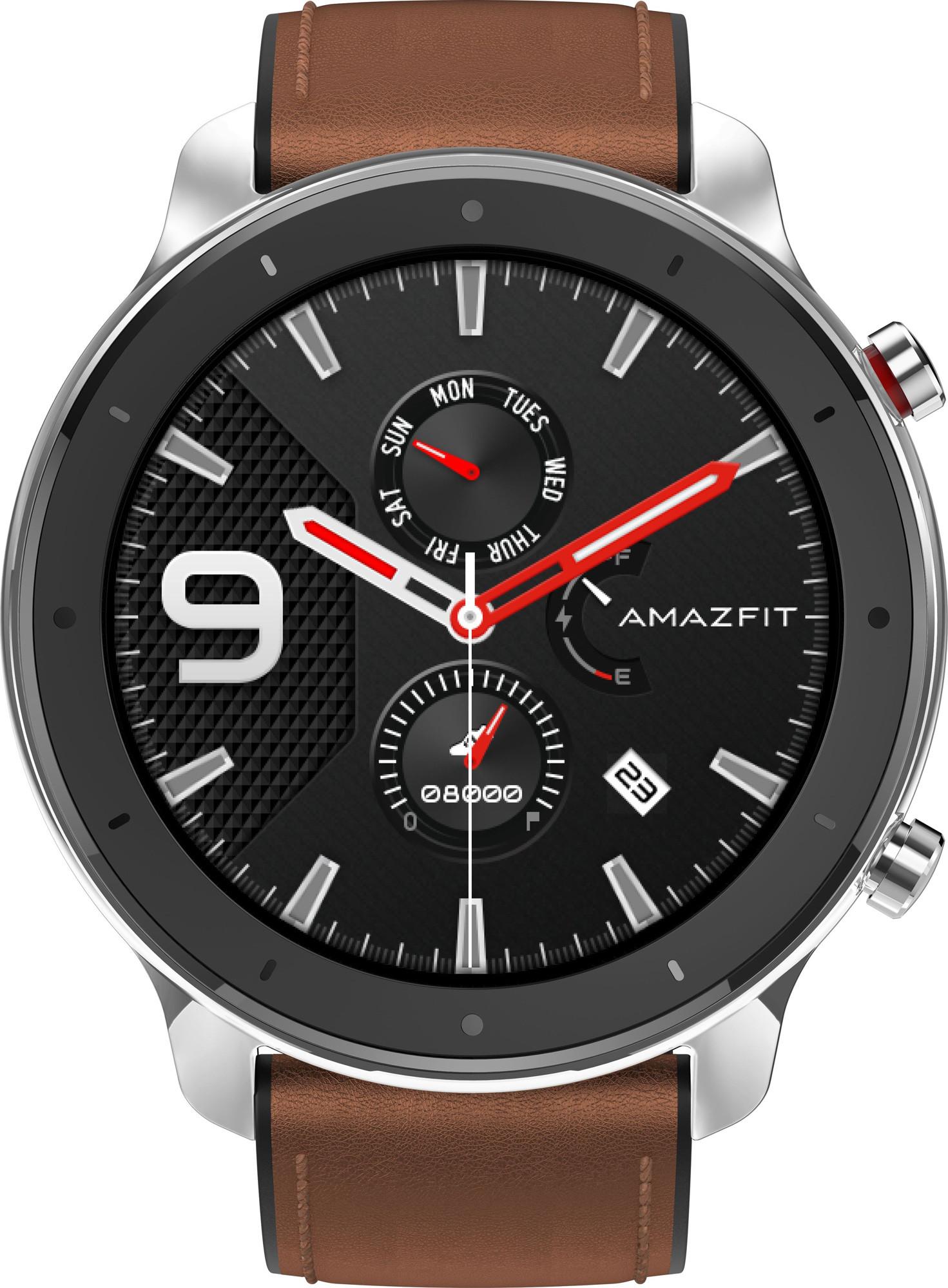 Фотография Умные часы Xiaomi Amazfit GTR 47mm Stainless Steel Фотография Умные часы Xiaomi Amazfit GTR 47mm Stainless Steel