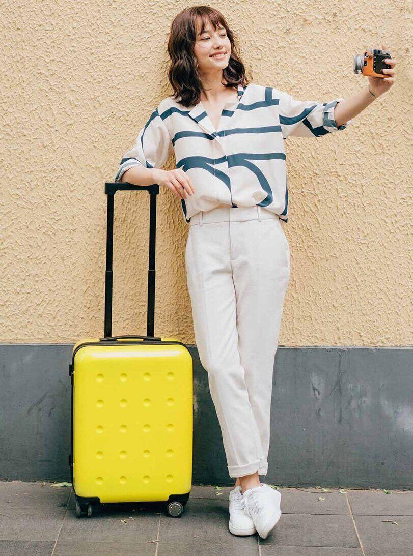 Купить Чемодан Xiaomi Ninetygo Polka dots 24'' Yellow Купить Чемодан Xiaomi Ninetygo Polka dots 24'' Yellow