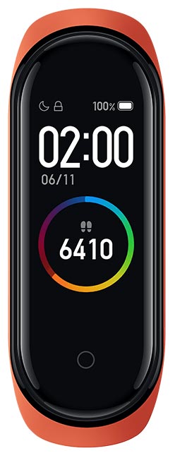 Фотография Фитнес-браслет Xiaomi Mi Band 4 Orange Фотография Фитнес-браслет Xiaomi Mi Band 4 Orange