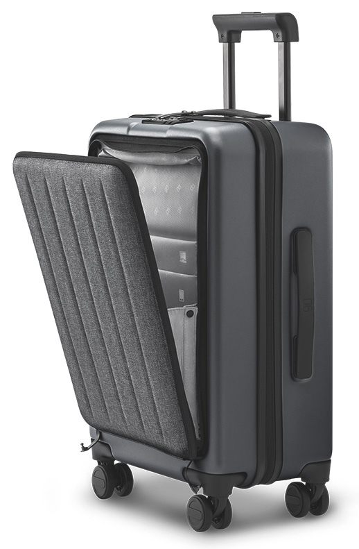 Картинка Чемодан Xiaomi NinetyGo Seine Luggage 20" Black Картинка Чемодан Xiaomi NinetyGo Seine Luggage 20" Black