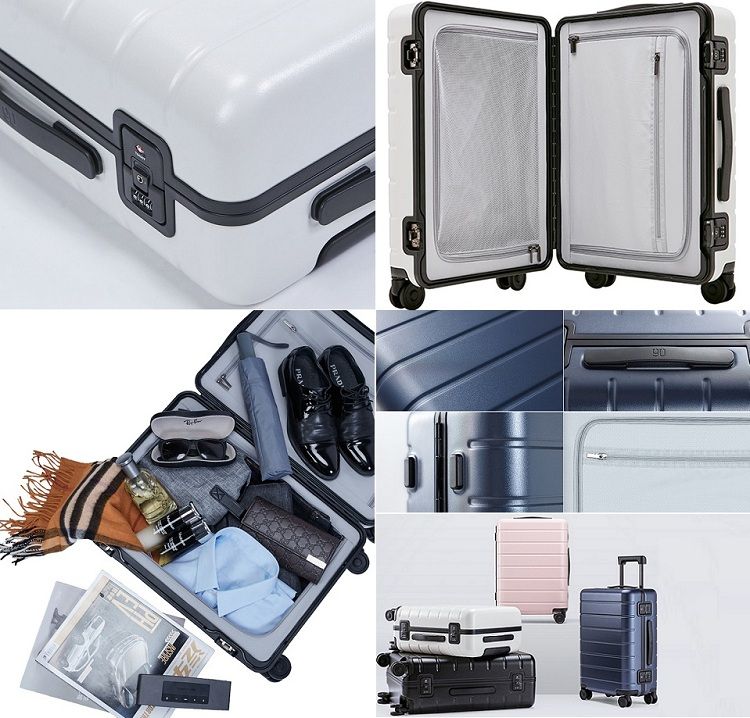 Купить Чемодан Xiaomi 90FUN Lightweight Frame Luggage 20" White Купить Чемодан Xiaomi 90FUN Lightweight Frame Luggage 20" White