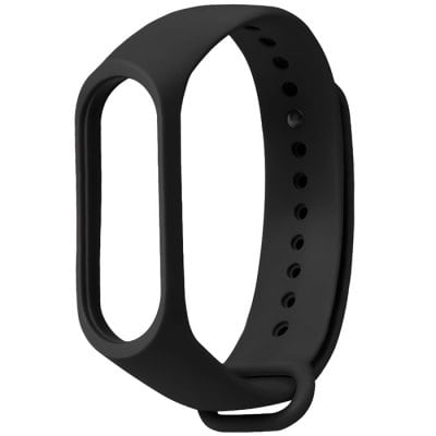 Ремешок для браслета Xiaomi Mi Band 3, Mi Band 4 Strap (Black)