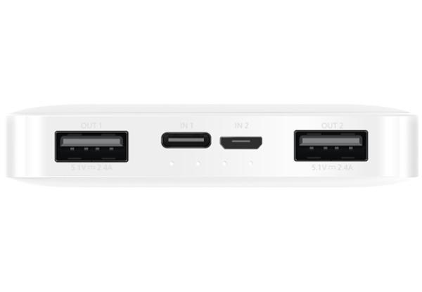 Фотография Power Bank Xiaomi Redmi 10000 mAh White Фотография Power Bank Xiaomi Redmi 10000 mAh White