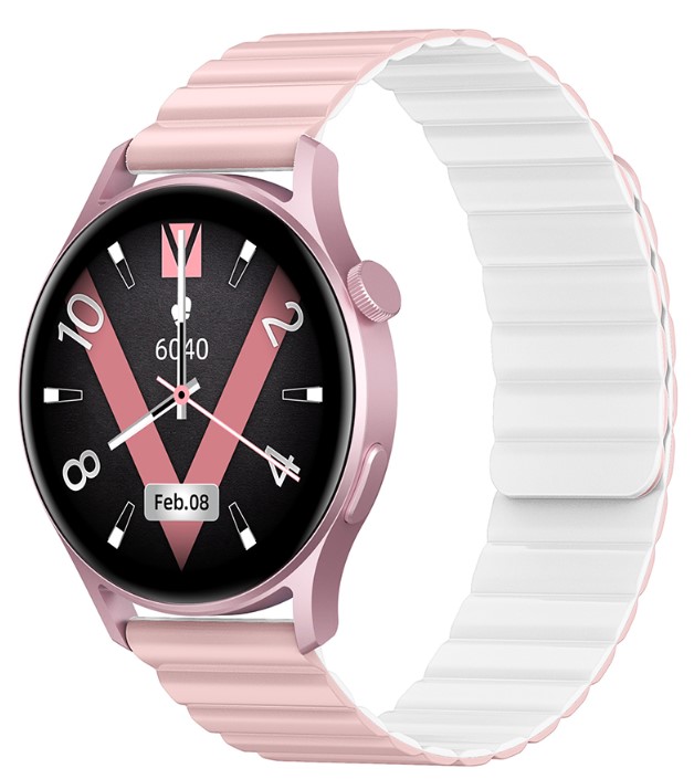 Фотография Умные часы Xiaomi Kieslect Lady Watch Lora 2 Pink (YFT2051EU) Фотография Умные часы Xiaomi Kieslect Lady Watch Lora 2 Pink (YFT2051EU)