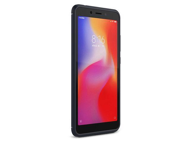 Фотография Чехол Yotrix Rugged Armor для Xiaomi Redmi 6A (синий, гелевый)