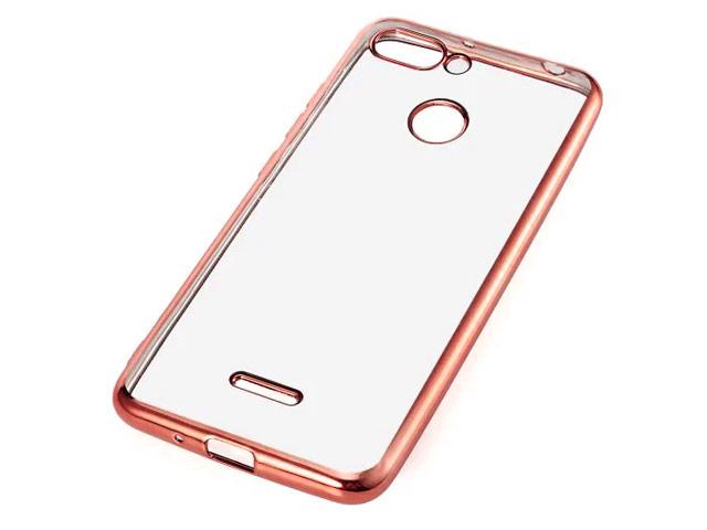 Фото Чехол Yotrix GlitterSoft для Xiaomi Redmi 6 (розово-золотистый. гелевый) Фото Чехол Yotrix GlitterSoft для Xiaomi Redmi 6 (розово-золотистый. гелевый)