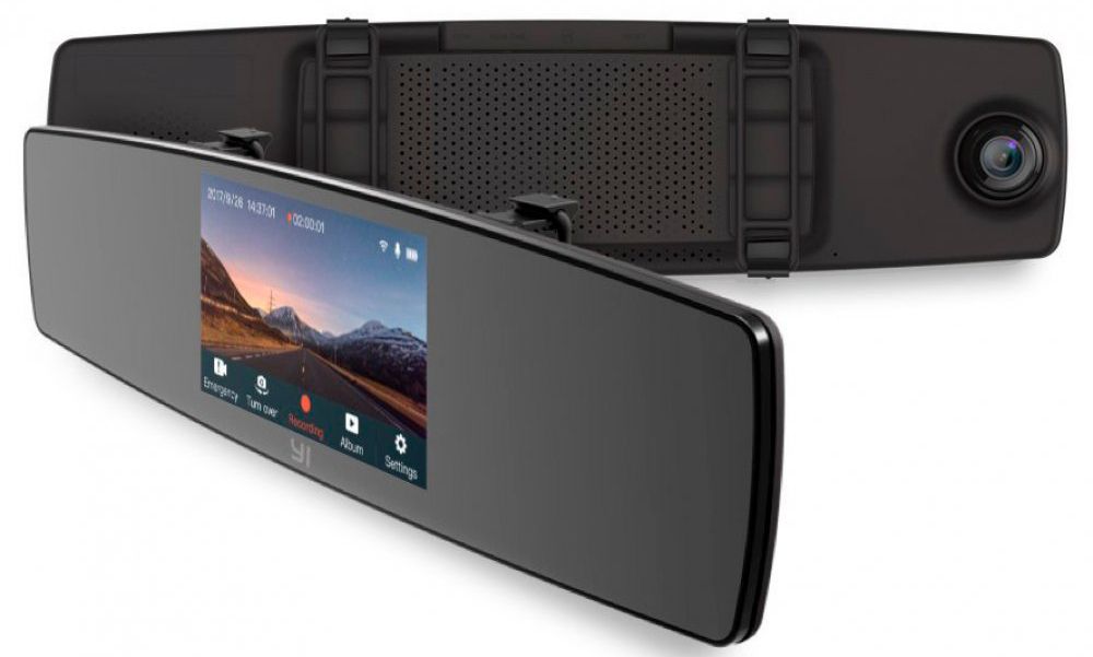 Фотография Видеорегистратор Xiaomi YI Mirror Dash Cam Фотография Видеорегистратор Xiaomi YI Mirror Dash Cam