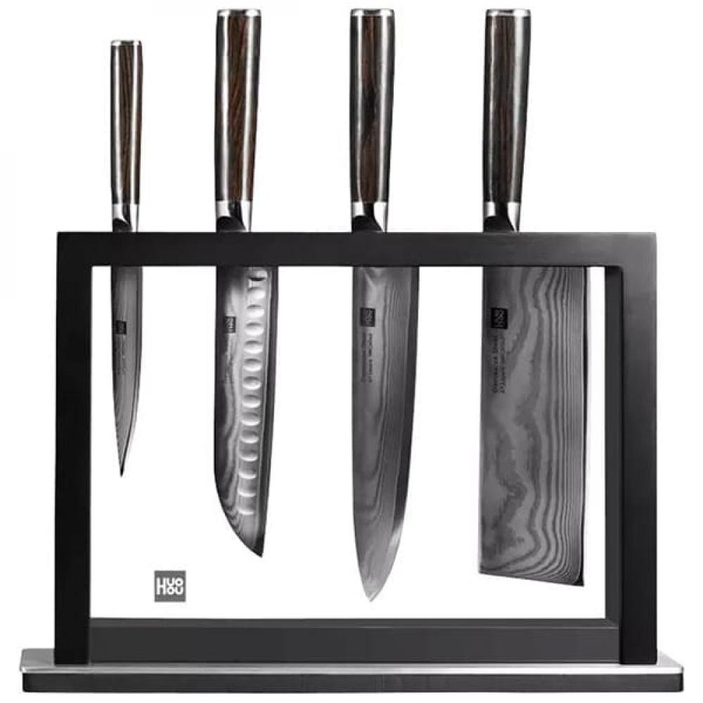 Фото Набор ножей Xiaomi Huo Hou Damask Steel Knife Set 5 pcs. (HU0073) Фото Набор ножей Xiaomi Huo Hou Damask Steel Knife Set 5 pcs. (HU0073)