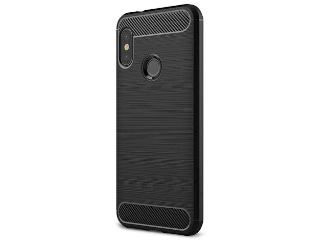 Фото Чехол Yotrix Rugged Armor для Xiaomi Redmi 6 pro (черный, гелевый) Фото Чехол Yotrix Rugged Armor для Xiaomi Redmi 6 pro (черный, гелевый)