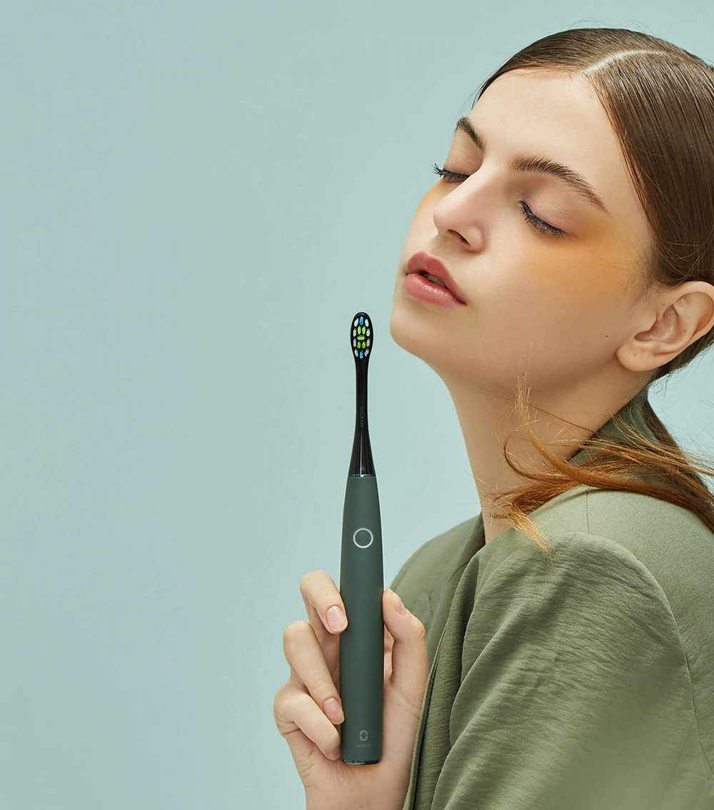 Картинка Зубная щетка Xiaomi Oclean Air 2 Green Картинка Зубная щетка Xiaomi Oclean Air 2 Green