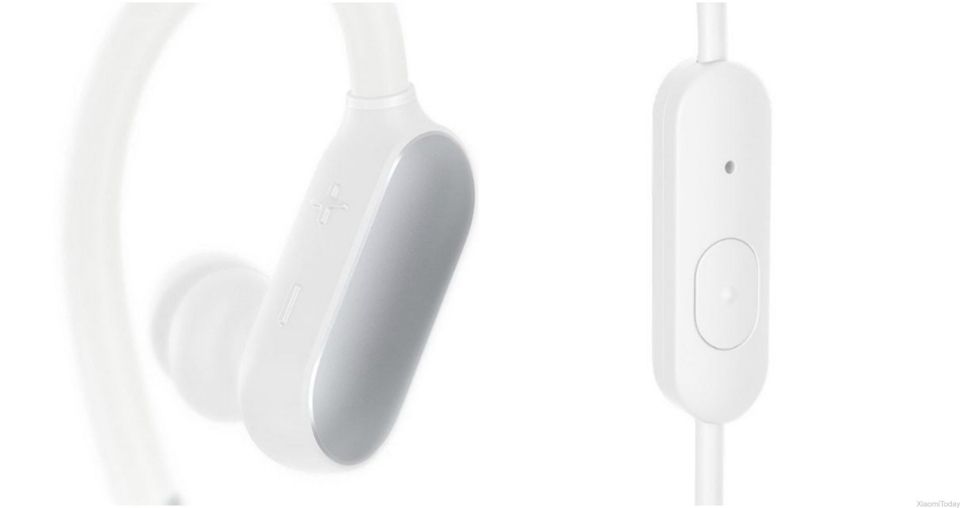 Картинка Наушники Xiaomi Mi Sport BT Ear-Hook Headphones White Картинка Наушники Xiaomi Mi Sport BT Ear-Hook Headphones White