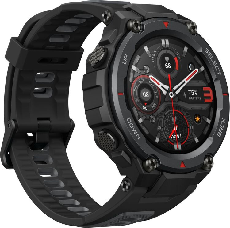 Фотография Умные часы Xiaomi Amazfit T-Rex Pro Black (A2013) Фотография Умные часы Xiaomi Amazfit T-Rex Pro Black (A2013)