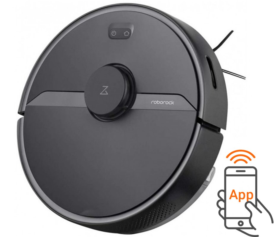 Фотография Робот-пылесос Xiaomi Roborock S6 Pure Black Фотография Робот-пылесос Xiaomi Roborock S6 Pure Black