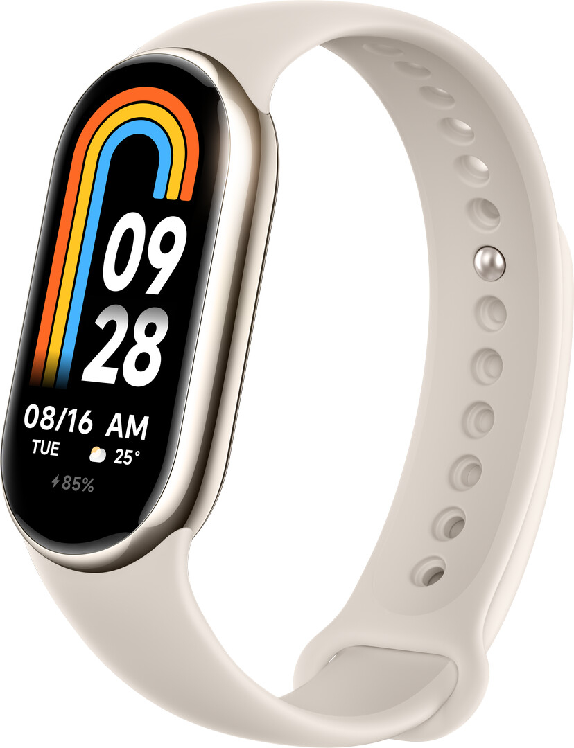 Фотография Фитнес-браслет Xiaomi Mi Band 8 Gold Фотография Фитнес-браслет Xiaomi Mi Band 8 Gold