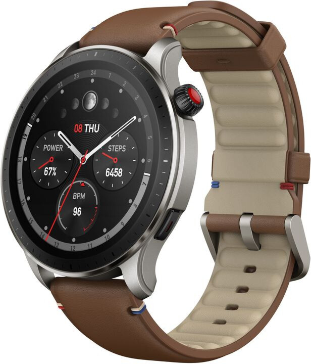 Картинка Умные часы Xiaomi Amazfit GTR 4 Brown Leather (A2166) Картинка Умные часы Xiaomi Amazfit GTR 4 Brown Leather (A2166)