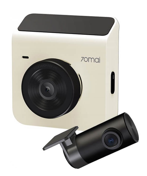 Фото Видеорегистратор Xiaomi 70mai Dash Cam Grey (A400) + Rear Camera Kit Beige Фото Видеорегистратор Xiaomi 70mai Dash Cam Grey (A400) + Rear Camera Kit Beige