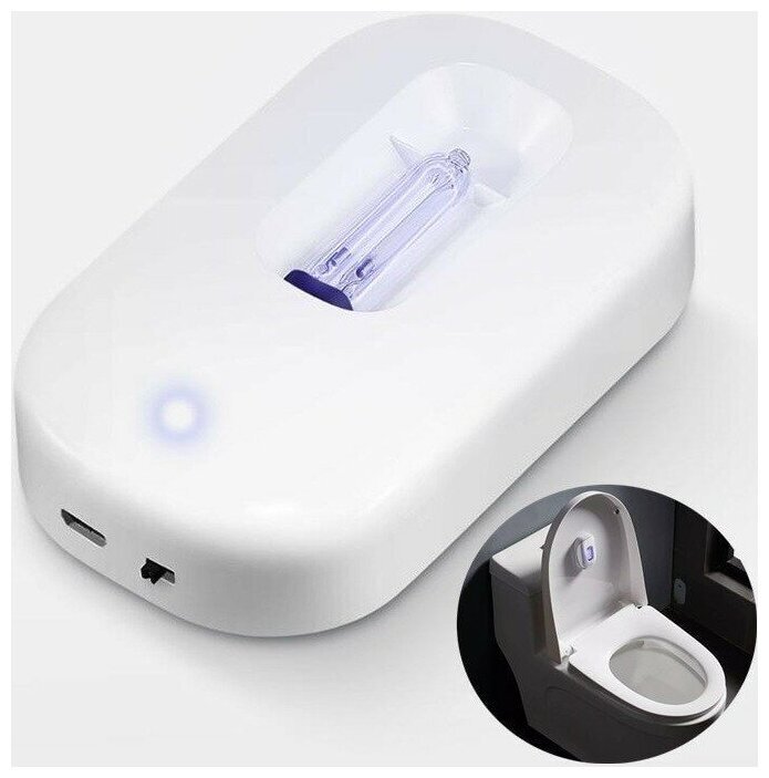 Фотография Стерилизатор для унитаза Xiaomi Xiaoda Smart Intelligent Sterilization Deodorizer (HD-ZNSJCW-00) Фотография Стерилизатор для унитаза Xiaomi Xiaoda Smart Intelligent Sterilization Deodorizer (HD-ZNSJCW-00)