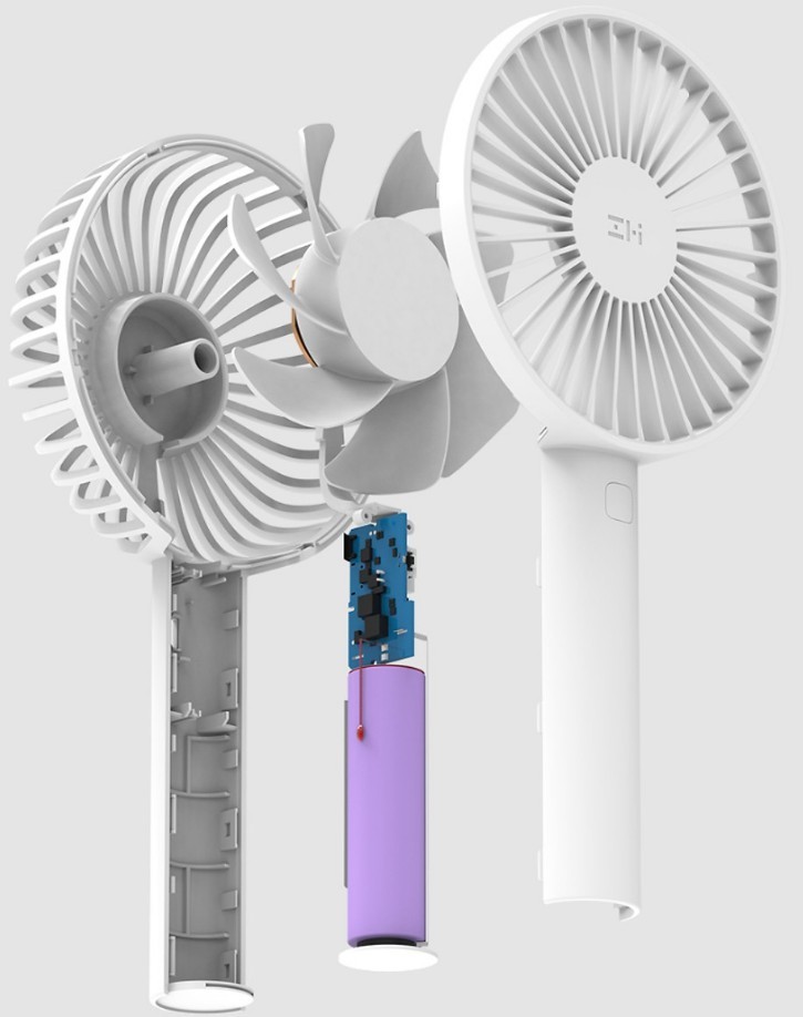 Цена Вентилятор портативный Xiaomi ZMI AF215 Hand-Held Fan Цена Вентилятор портативный Xiaomi ZMI AF215 Hand-Held Fan