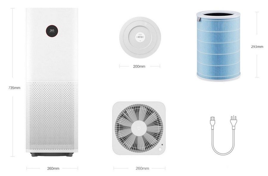 Купить Очиститель воздуха Xiaomi Mi Air Purifier Pro Купить Очиститель воздуха Xiaomi Mi Air Purifier Pro