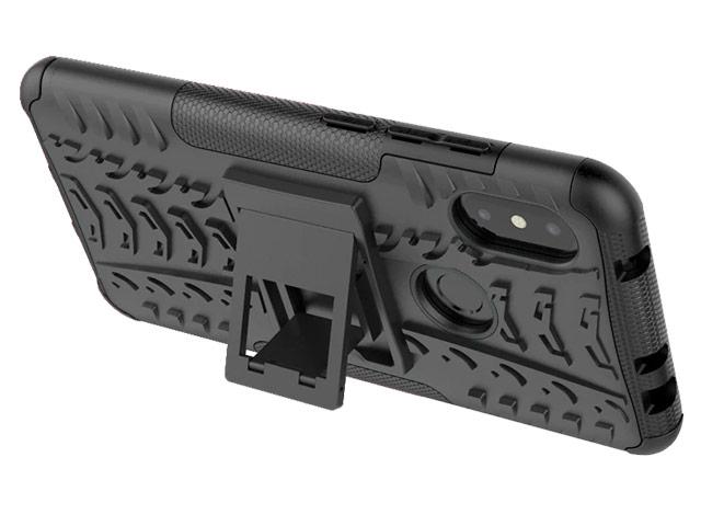 Картинка Чехол Yotrix Shockproof case для Xiaomi Redmi Note 6 (красный. пластиковый) Картинка Чехол Yotrix Shockproof case для Xiaomi Redmi Note 6 (красный. пластиковый)
