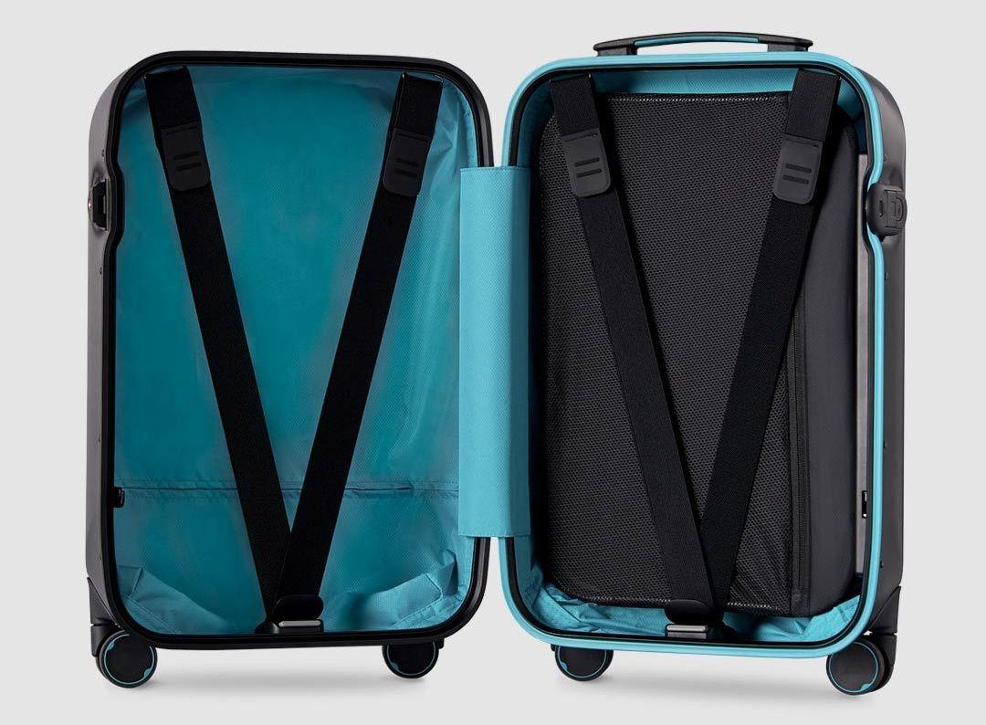 Чемодан Xiaomi 90FUN Aluminum Smart Unlock Suitcase 20'' Black Green заказать Чемодан Xiaomi 90FUN Aluminum Smart Unlock Suitcase 20'' Black Green заказать