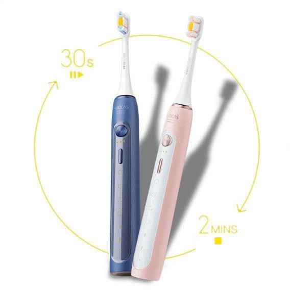 Цена Умная зубная щетка Xiaomi Soocas X5 Blue Цена Умная зубная щетка Xiaomi Soocas X5 Blue