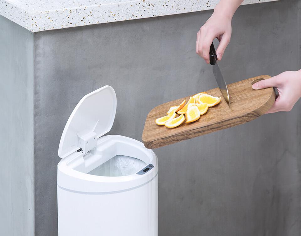 Картинка Умное мусорное ведро Xiaomi Ninestars Smart Trash Can Картинка Умное мусорное ведро Xiaomi Ninestars Smart Trash Can