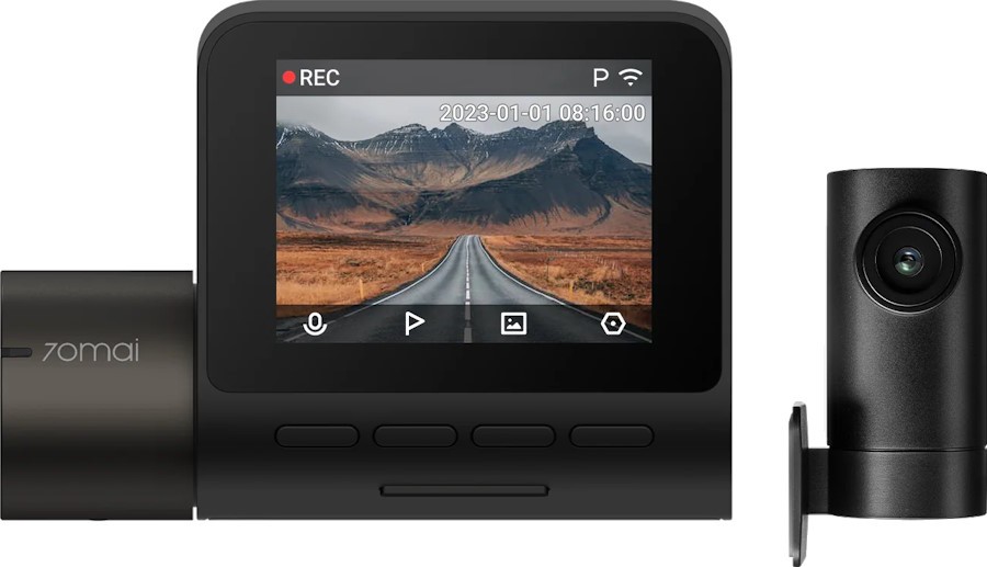 Фото Видеорегистратор Xiaomi 70mai Dash Cam Set (A200-1) + Rear Camera Kit RC11 Фото Видеорегистратор Xiaomi 70mai Dash Cam Set (A200-1) + Rear Camera Kit RC11