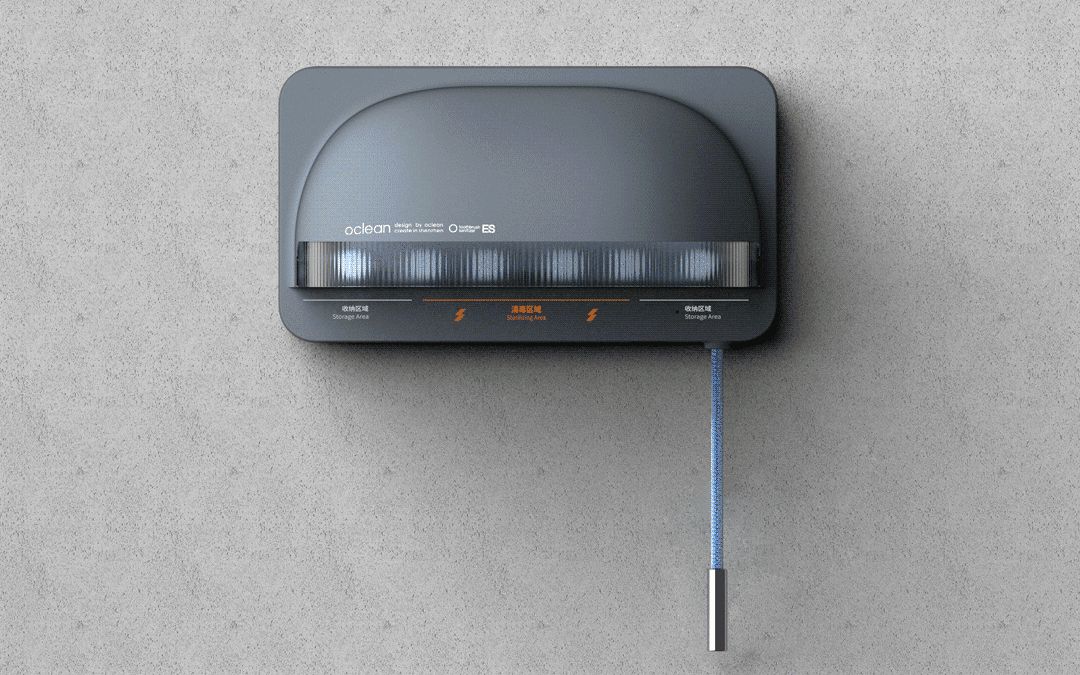 Картинка Стерилизатор для зубных щеток Xiaomi Oclean S1 Grey Картинка Стерилизатор для зубных щеток Xiaomi Oclean S1 Grey