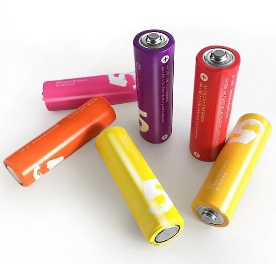 Цена Батарейки ZMI Rainbow AA batteries 24 шт Цена Батарейки ZMI Rainbow AA batteries 24 шт