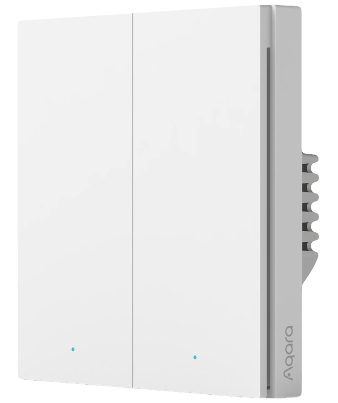 Фото Выключатель Xiaomi Aqara Smart Wall Switch H1 Double Rocker (WS-EUK04) Фото Выключатель Xiaomi Aqara Smart Wall Switch H1 Double Rocker (WS-EUK04)