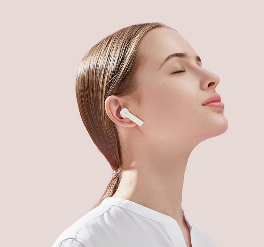 Фотография Наушники Xiaomi Haylou MoriPods White Фотография Наушники Xiaomi Haylou MoriPods White