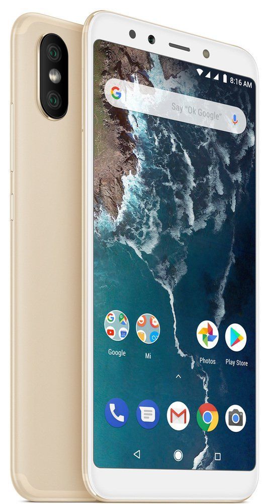 Фотография Смартфон Xiaomi Mi A2 128Gb Gold Фотография Смартфон Xiaomi Mi A2 128Gb Gold