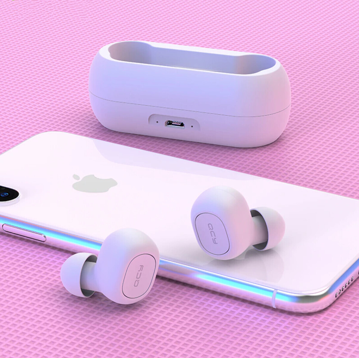 Купить Наушники Xiaomi QCY T1C White Купить Наушники Xiaomi QCY T1C White