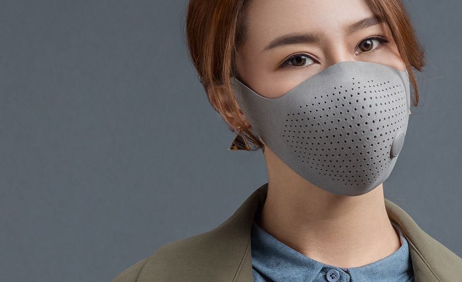 Цена Маска для очистки воздуха Xiaomi MiJia AirWear Mask Grey Цена Маска для очистки воздуха Xiaomi MiJia AirWear Mask Grey