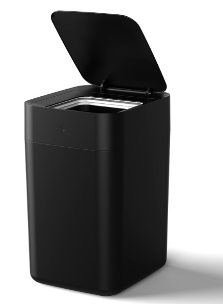 Картинка Умное мусорное ведро Xiaomi Townew Smart Trash Can T1S Black Картинка Умное мусорное ведро Xiaomi Townew Smart Trash Can T1S Black