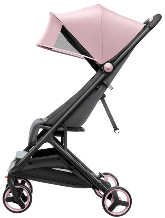 Фотография Коляска прогулочная Xiaomi MITU Folding Stroller Pink Фотография Коляска прогулочная Xiaomi MITU Folding Stroller Pink